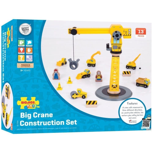 Bigjigs Toys Ігровий комплект вантажної техніки