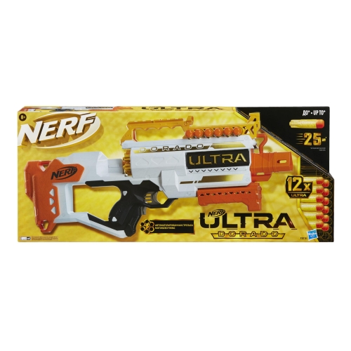 Blaster Nerf Ultra Dorado, Hasbro, 12 arrows, art. F2018