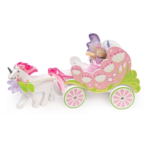 Le Toy Van™ Carriage with Fairy and Unicorn, England (TV642)