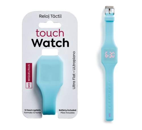 Kid Digital Touch Silicone Watch Apli Kids Miquelrius Blue