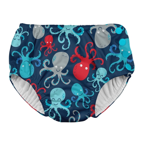Baby Swim Briefs-Navy Octopus [6m], i Play™ USA