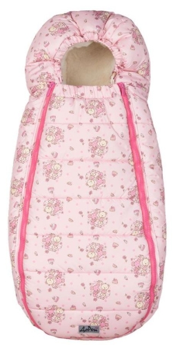 Warm envelope Baby XS pink (Bear and Mouse), DoRechi™
