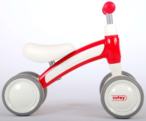 Kid four-wheel balance bike Cutey red, Qplay, 1470 1-3 years