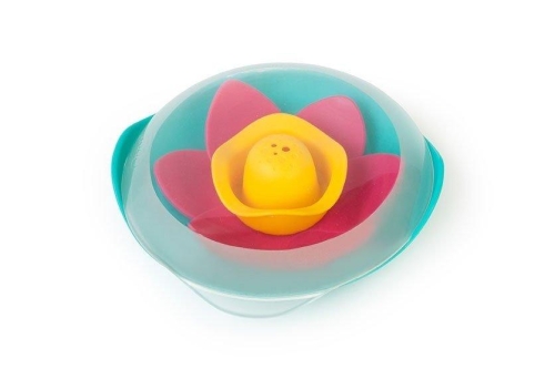 Floating bath flower Quut Lili green with pink and yellow (170471)