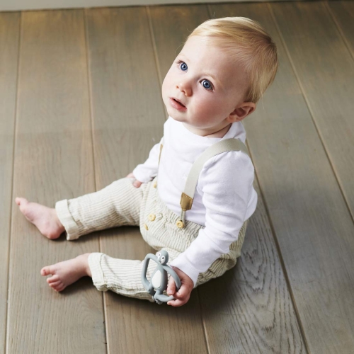 Игрушка-грызун MATCHSTICK MONKEY Пингвин (цвет серый, 11 см) / Прорезыватели № 10 Kids Republic Игрушка-грызун MATCHSTICK MONKEY Пингвин (цвет серый, 11 см) / Прорезыватели № 10