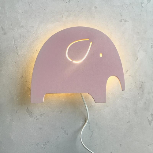 Night light for children SABO Concept Elephant (wood) S10wd2