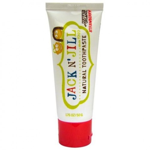 Jack N Jill Natural Kid Toothpaste (Strawberry) (50g)