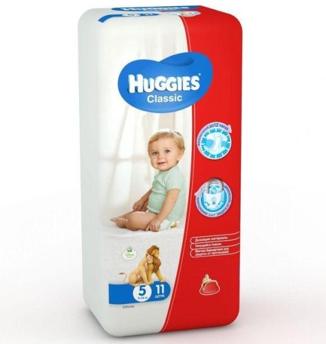 Підгузки Huggies Classic 5 Small 11 шт (5029053543161)