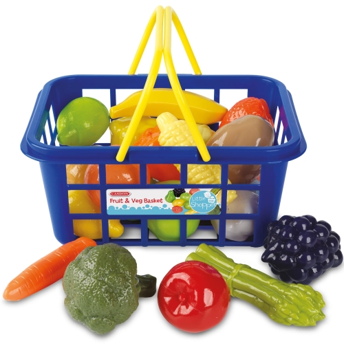 Play Basket with Fruits and Vegetables Casdon