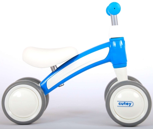Kid four-wheel balance bike Cutey blue, Qplay, 1472 1-3 years