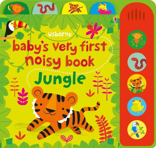 Educational musical interactive book Usborne Sounds in the Jungle, England