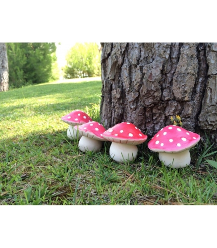 Игрушка прорезыватель для зубов Грибочек Спрут, Oli&Carol, натуральный каучук / Игрушки для купания № 4