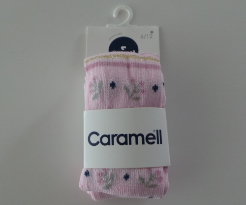 Дитячі колготи для дівчинки Квіточка Caramell (6-12 міс.) (4706) / Дитячий одяг № 2