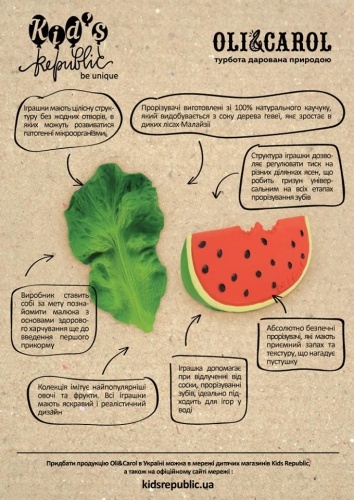 Игрушка-прорезыватель БАНАН АНА, Oli&Carol (28708) / Sandbox № 2