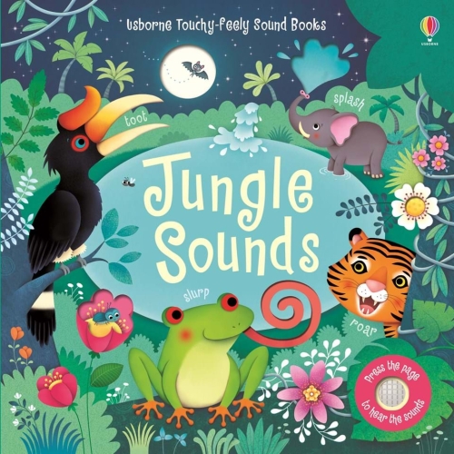 Interactive book with sound effects Sounds of the Jungle, Usborne™ [9781409597704]