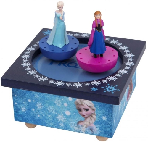 Musical magnetic carousel Anna and Elsa Frozen, Trousselier [S95430] France