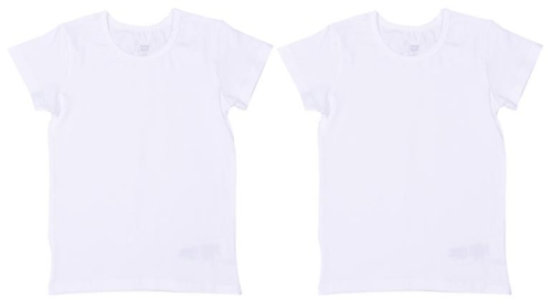 Біла футболка з коротким рукавом 3-4 р. KITIKATE (3193)