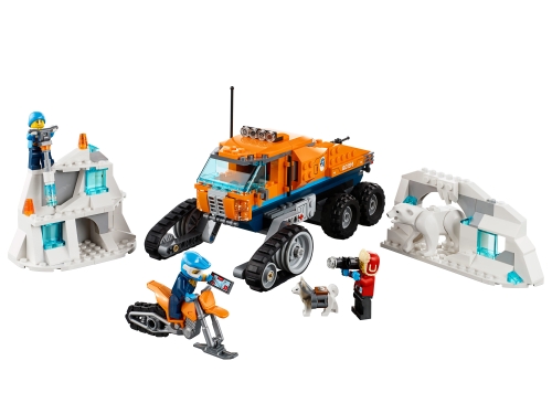 Конструктор ЛегоАрктика: вантажівка-розвідник, Місто світу