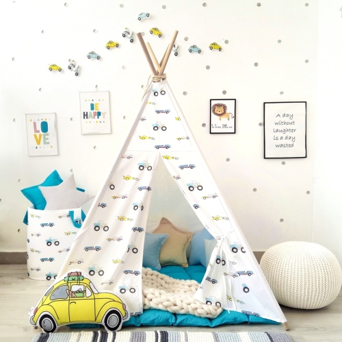 Teepee Happy Spaces™ with cars