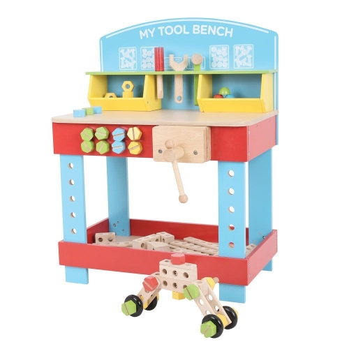 Playset BigJigs Toys Workbench with tools