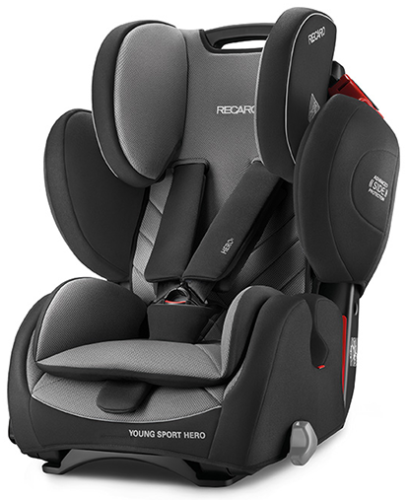 Car seat RECARO Young Sport Hero Carbon Black 1-2-3 (9-36kg)