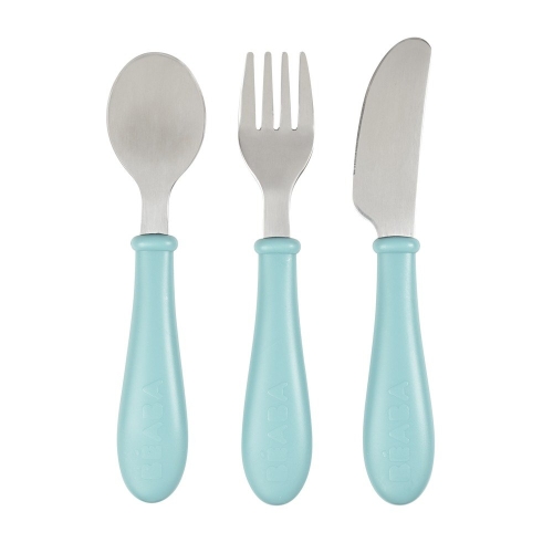 Beaba cutlery set - spoon, fork, knife