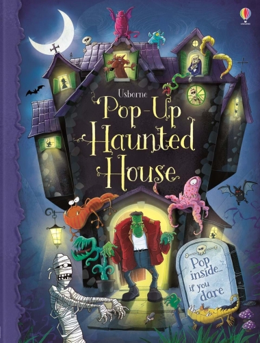 Развивающая 3D книга Дом с привидениями, серия Pop-up, Usborne™ [9781409535027]
