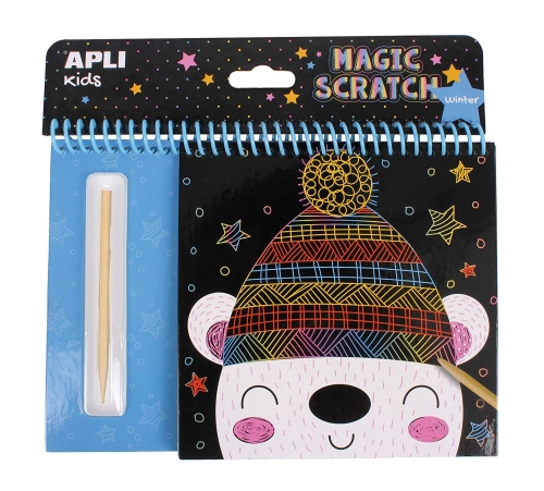 Apli Kids™ | Scratching kit: winter, Spain (16524)