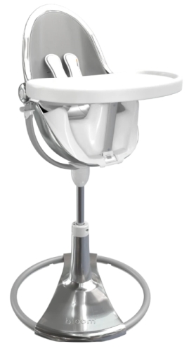 Стульчик детский Bloom Fresco SILVER (с вкладышем Lunar Silver) США / Стульчики для кормления № 6 Kids Republic Стульчик детский Bloom Fresco SILVER (с вкладышем Lunar Silver) США / Стульчики для кормления № 6