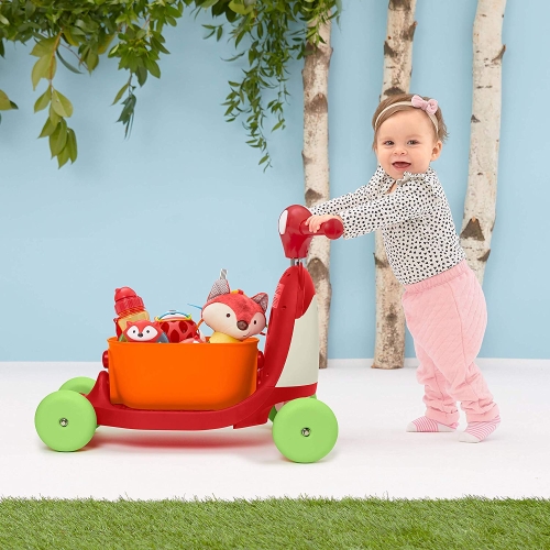 Skip Hop™ | Balance bike-cart for toys (3 in 1), light effects, Fox cub, USA / Wheelchair Toys № 7 Kids Republic Skip Hop™ | Balance bike-cart for toys (3 in 1), light effects, Fox cub, USA / Wheelchair Toys № 7