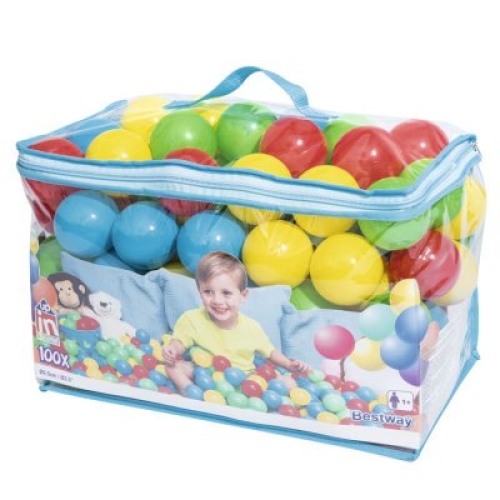 Bestway® Кульки для ігор пластмасові 100 шт. (52027)