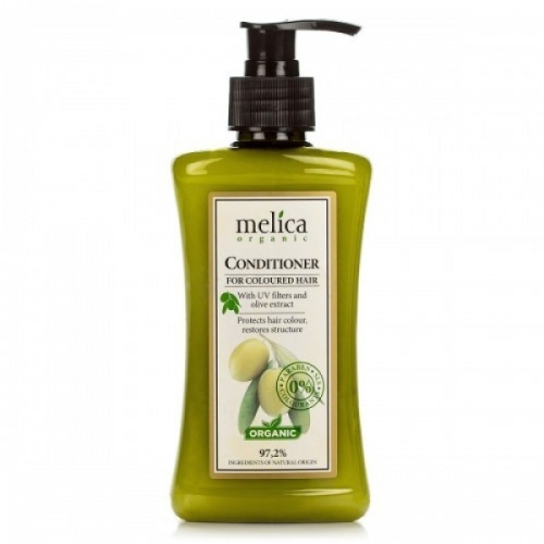 Бальзам-кондиціонер Melica Organic™ Lietuva, для фарбованого волосся, оливки