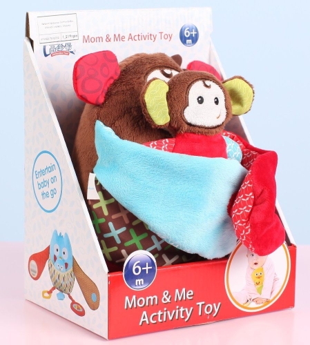 Лялька-іграшка Cottonbebe Мама та малюк, Мавпа (T22020-1)