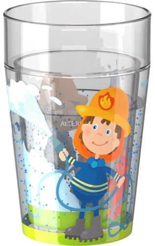 Стакан Пожарный с блестками, Haba [303694] Германия / Поильники