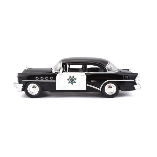 Car model Buick Century 1955, Maisto, 1:26, black, art. 31295 black / Toy Transport № 17 Kids Republic Car model Buick Century 1955, Maisto, 1:26, black, art. 31295 black / Toy Transport № 17