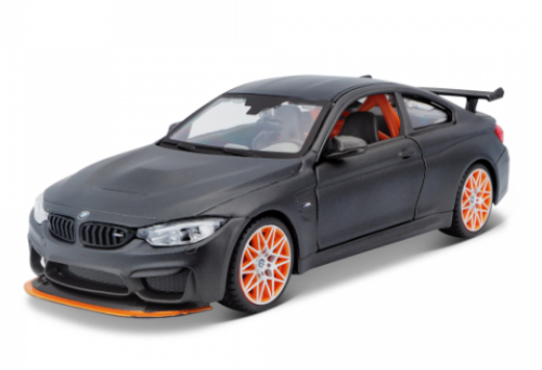 Car model BMW M4 GTS, Maisto, 1:24, gray metallic, art. 31246 met. gray