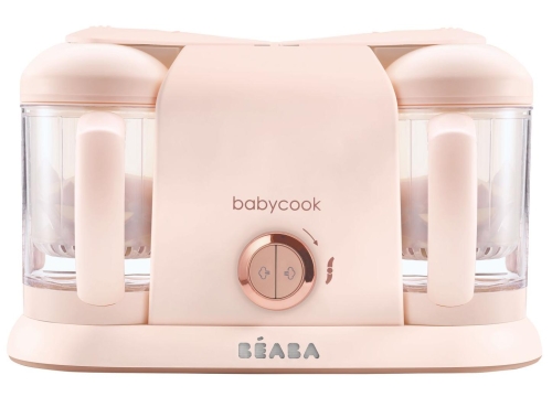 Beaba® | Блендер-пароварка BabyСook PLUS (Rose Pink), Франция