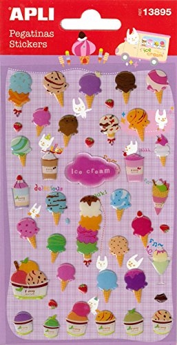 Наклейки Мороженое, Apli Kids, арт. 13895