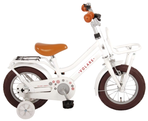 Дитячий велосипед Liberty 12 білий, Volare, 21270 3-5 років