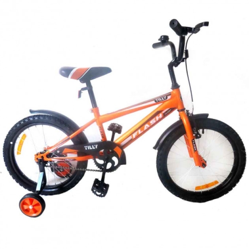Baby Tilly® Bicycle Baby Flash 18 Orange New (T-21844)