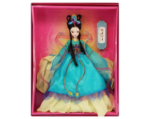 Kurhn™ doll collectible, gift box, Peacock Princess (9088)