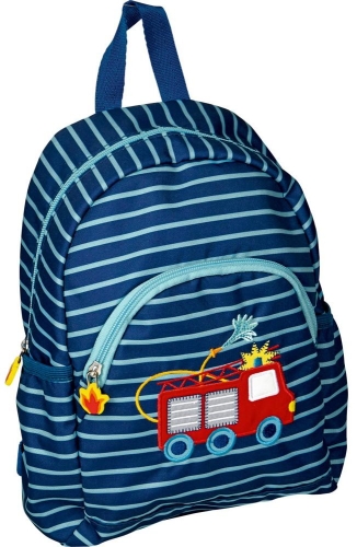 Small backpack Fire truck stripes, Spiegelburg [14192] Germany
