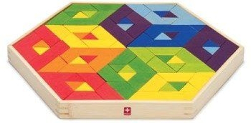 Wooden Puzzle Toy Mosaic Puzzle, HAPE™, Germany (897537)