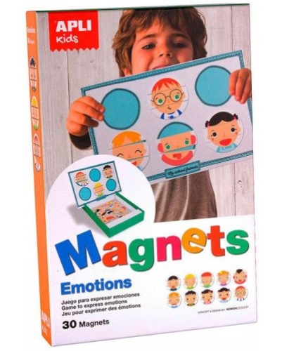 Apli Kids™ | Комплект магнитов: эмоции, Испания (14803)