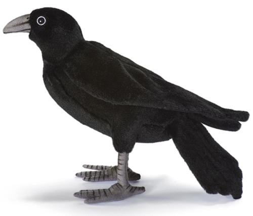 Plush Toy HANSA Black crow, 31cm (6266)