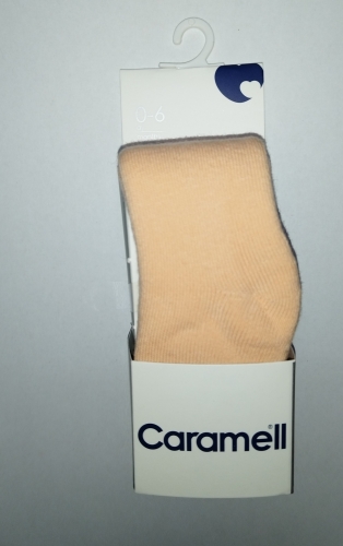Caramell terry tights for ages 0-6 months. (5376)