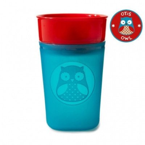 Glass with lid Owl (252026), SKIP HOP™, USA