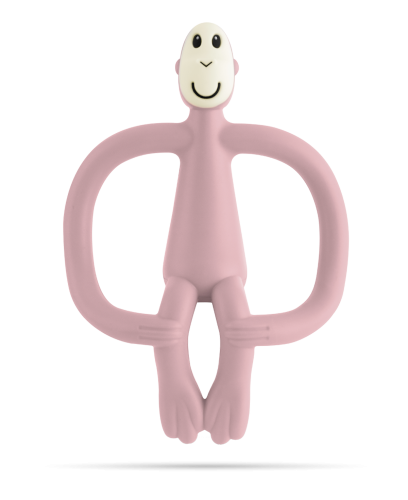 Игрушка-грызун MATCHSTICK MONKEY Обезьянка (цвет пудровый розовый, 10,5 см) / Прорезыватели № 2 Kids Republic Игрушка-грызун MATCHSTICK MONKEY Обезьянка (цвет пудровый розовый, 10,5 см) / Прорезыватели № 2