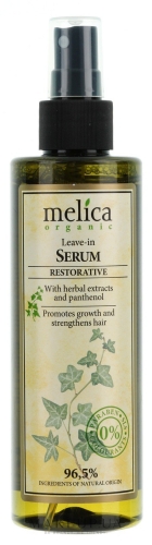 Укрепляющая сыворотка для волос Melica Organic™ Lietuva, пантенол, не смывать
