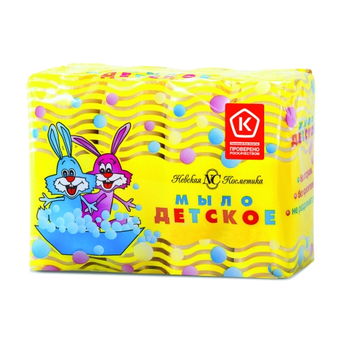 Невская Косметика мыло детское без отдушек и красителей 4х100 г (4600697101521) / Средства для купания Kids Republic Невская Косметика мыло детское без отдушек и красителей 4х100 г (4600697101521) / Средства для купания